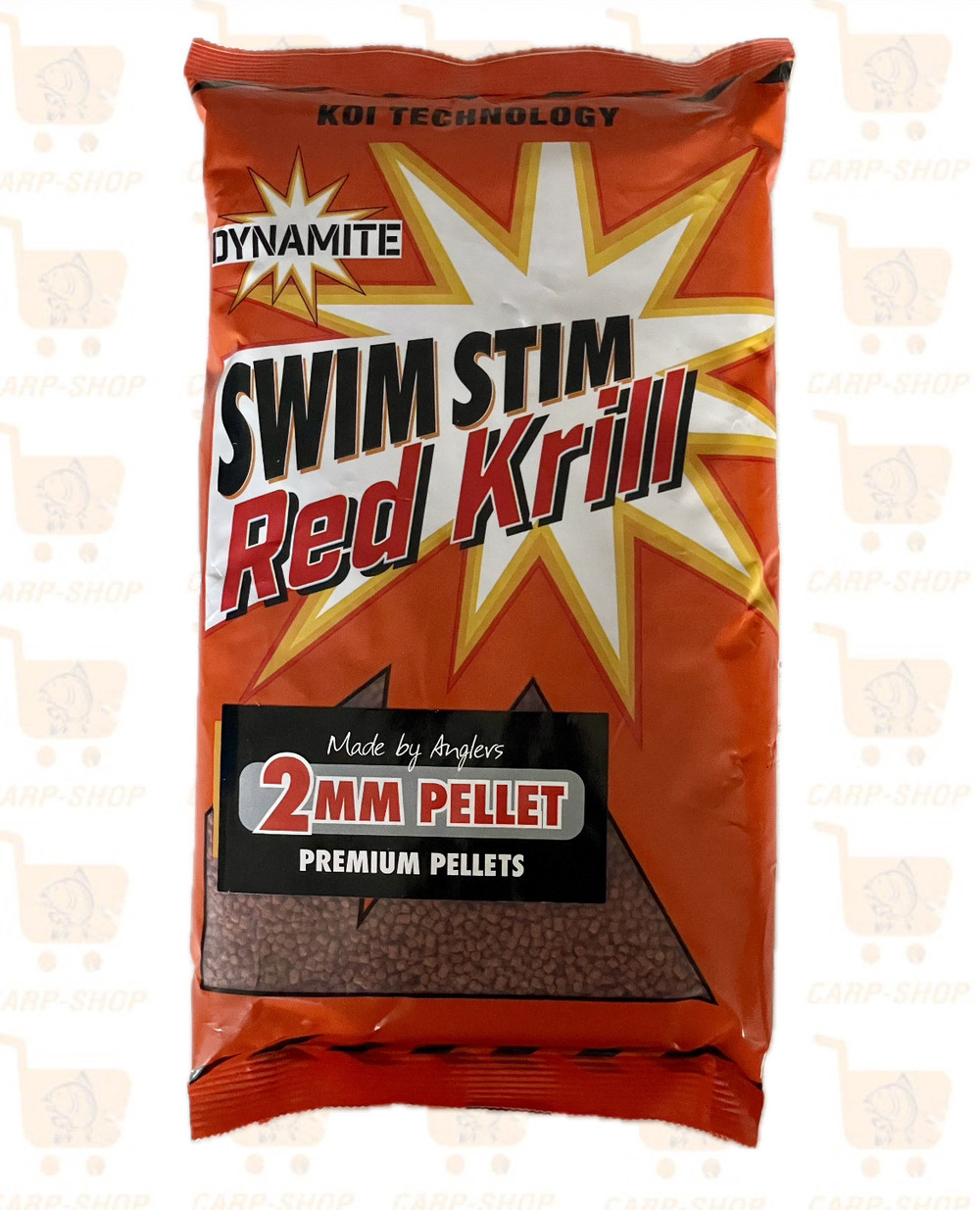 Пелетс Dynamite Baits Swim Stim Pellet Red Krill 2mm 900g