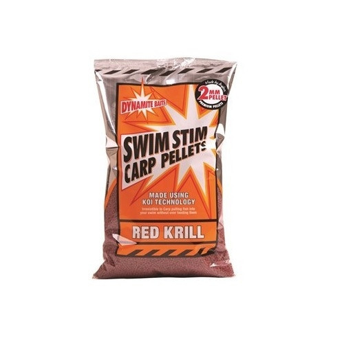 Пелетс Dynamite Baits Swim Stim Pellet Red Krill 2mm 900g