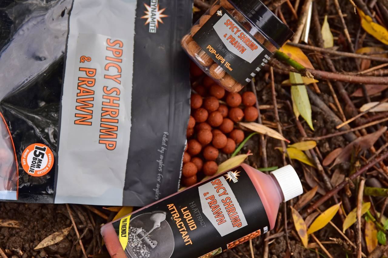 Ликвид Dynamite Baits Spicy Shrimp and Prawn Liquid Attractant 500ml