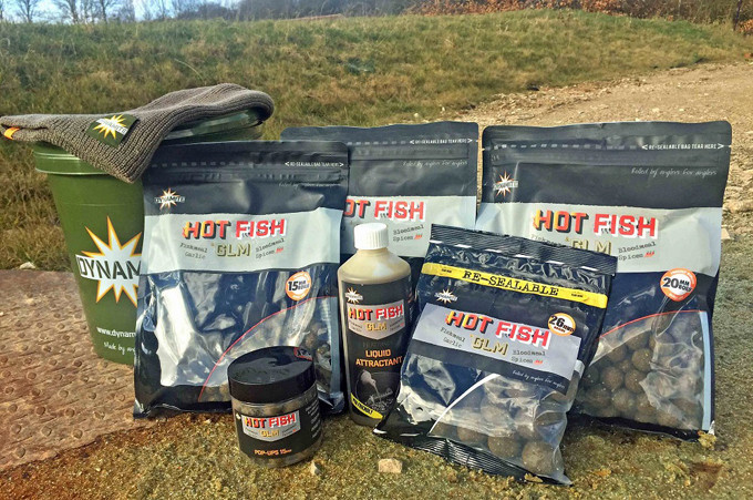 Бойли Dynamite Baits Boilie Hot Fish & GLM 15 mm 1kg