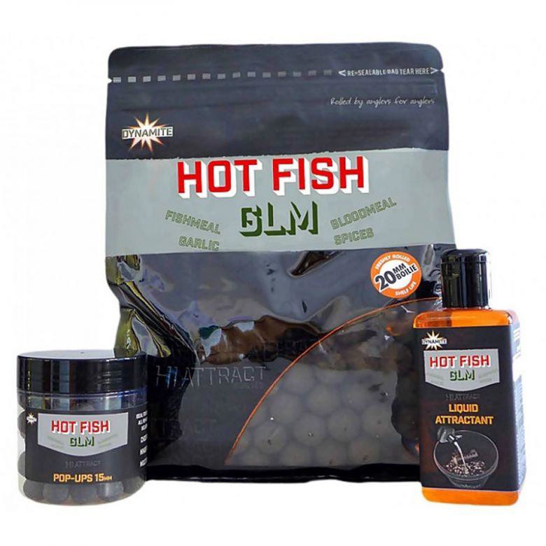 Бойли Dynamite Baits Boilie Hot Fish & GLM 20 mm 1kg