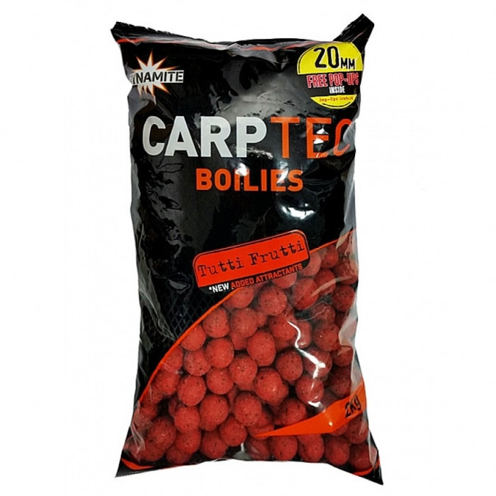 Бойли Dynamite Baits Carptec Tutti Frutti 20 mm/1.8kg + free pop-ups