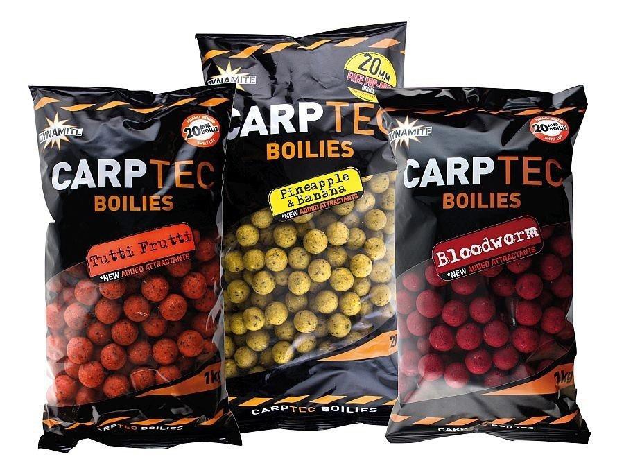 Бойли Dynamite Baits Carptec Tutti Frutti 20 mm/1.8kg + free pop-ups