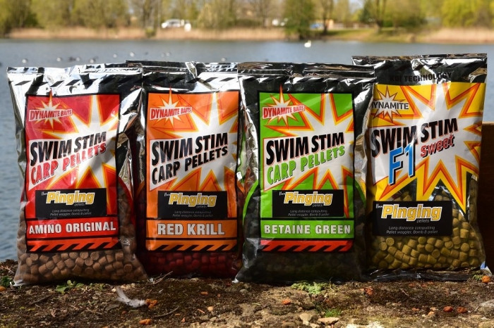 Пелетс Dynamite Baits Swim Stim Betaine Green Carp Pellets 3mm
