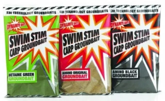 Прикормка Dynamite Baits Swim Stim Amino Black 900g