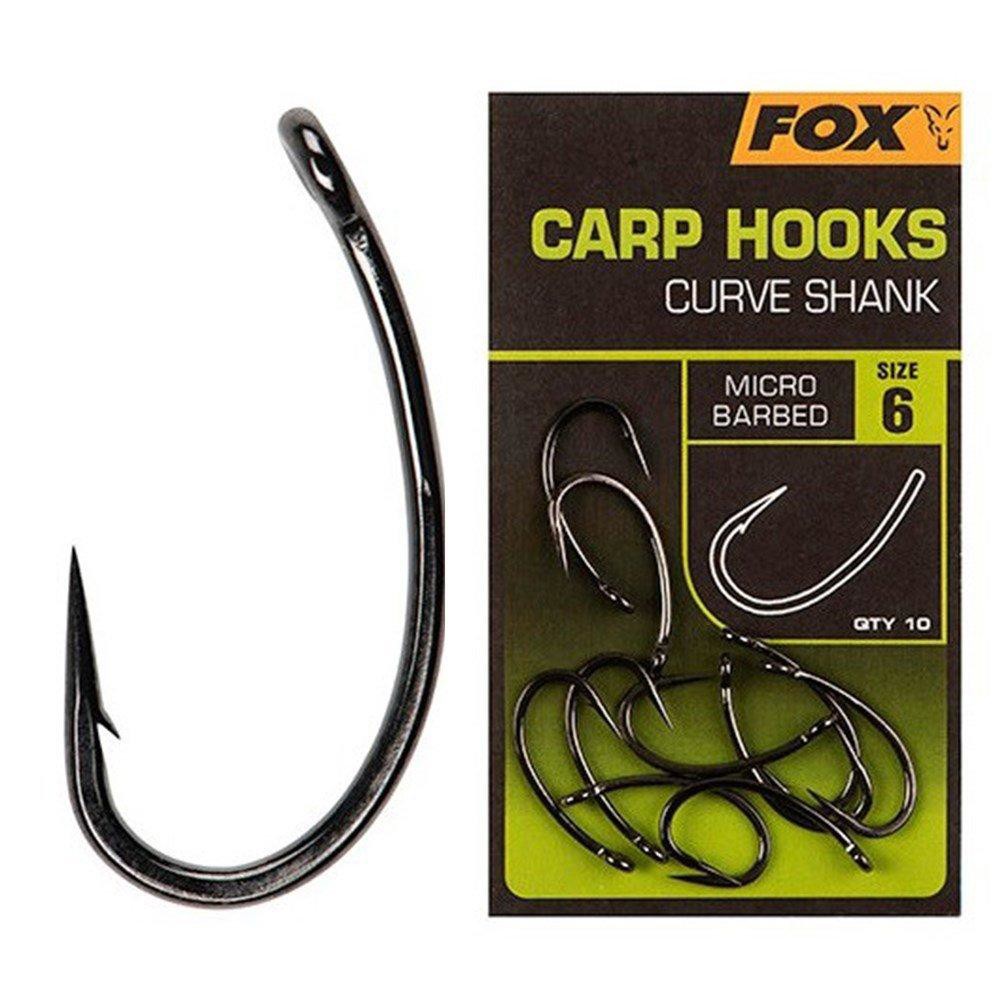 Короповий гачок Fox Carp Hooks Curve Shank size 8