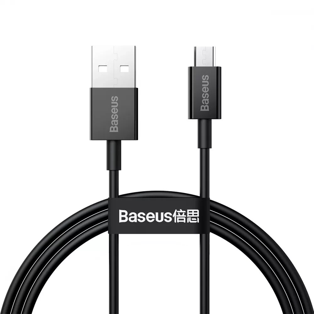 Кабель Baseus Superior Series Fast Charging Micro USB 2A (1m) Чорний