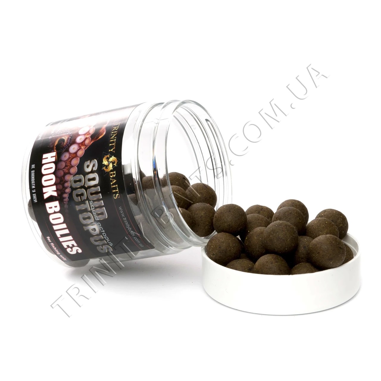 Бойли насадочні варені Trinity Baits Squid Octopus 14мм 100г