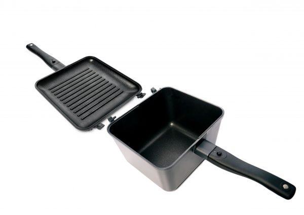 Тостер казан Ridge Monkey Connect Multi Purpose Mini Pan & Griddle Set