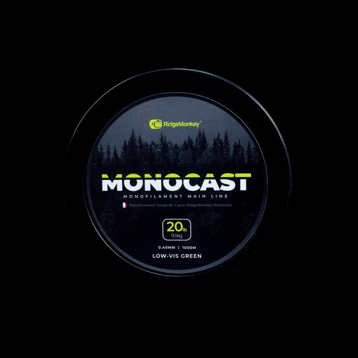 Леска карповая Ridge Monkey MonoCast Mono 20Lb/0,40mm