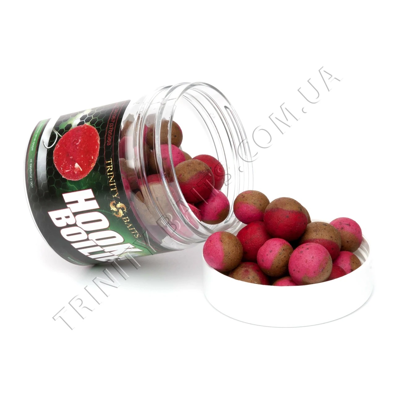 Бойли насадочні варені Trinity Baits Squid-Cranberry 14-16мм 100г