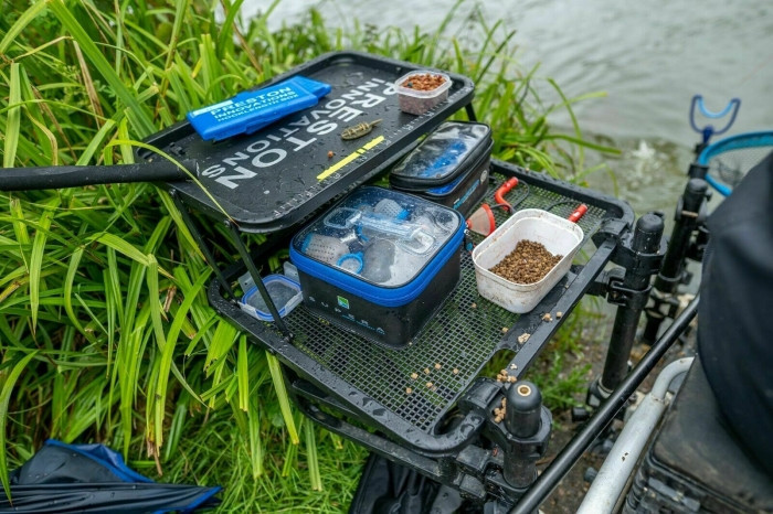 Двоярусний бічний лоток Preston PI Double Decker Side Tray