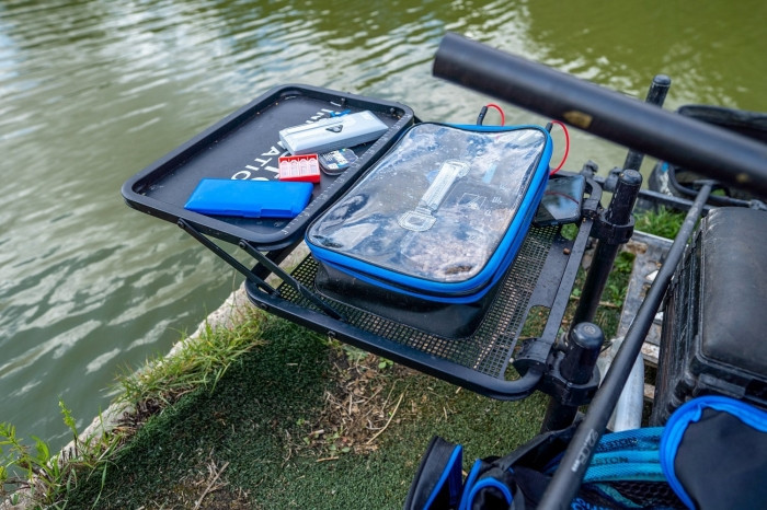 Двоярусний бічний лоток Preston PI Double Decker Side Tray
