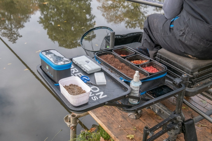 Двоярусний бічний лоток Preston PI Double Decker Side Tray