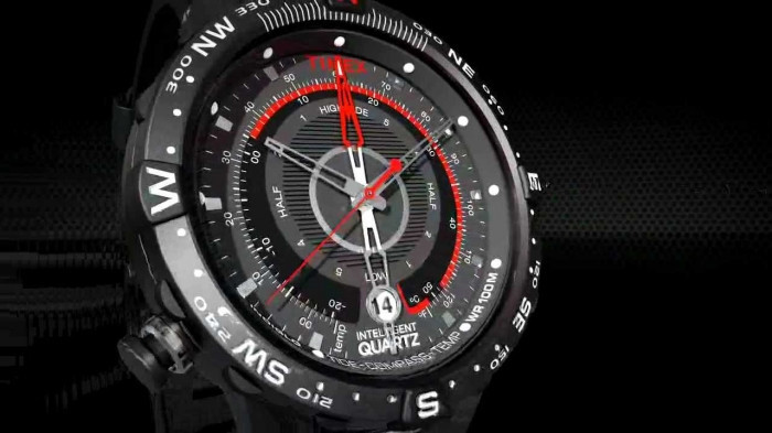Багатофункціональний наручний годинник Timex Intelligent Quartz Tide Compass