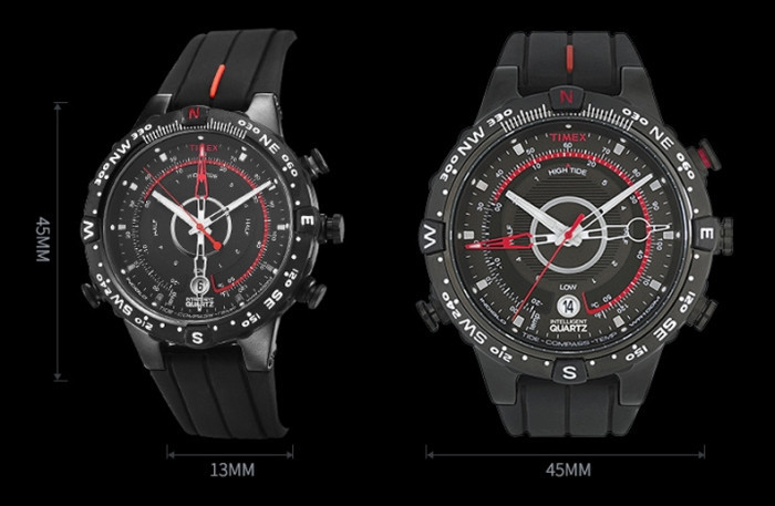 Багатофункціональний наручний годинник Timex Intelligent Quartz Tide Compass
