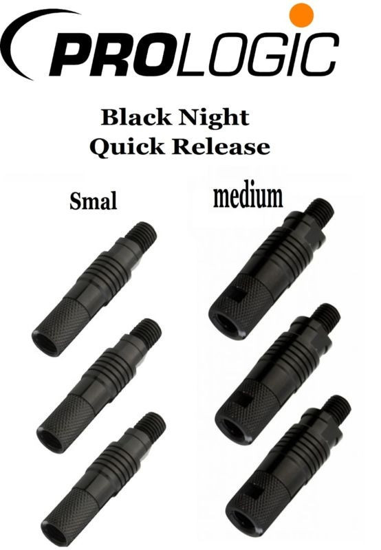 Набір швидкознімачів для сигналізаторів Prologic Quick Release Connector Black Night Finish