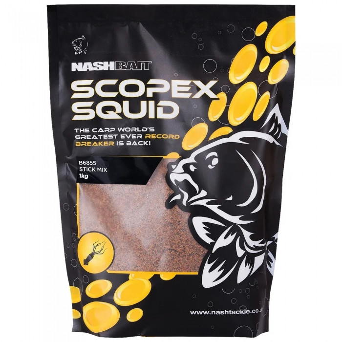 Стік-мікс Nash Scopex Squid Stick Mix 1kg