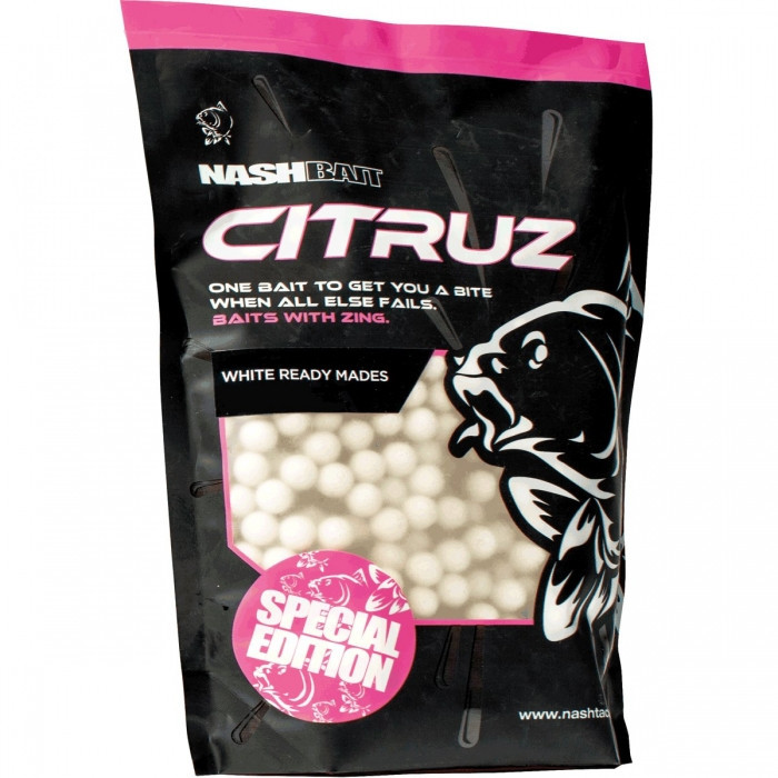 Бойли Nash Citruz White Boilies 20mm 1kg