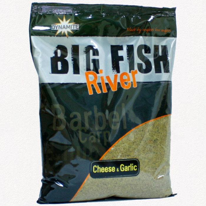 Прикормка Dynamite Baits Big Fish River Cheese and Garlic Method Mix 1.8kg