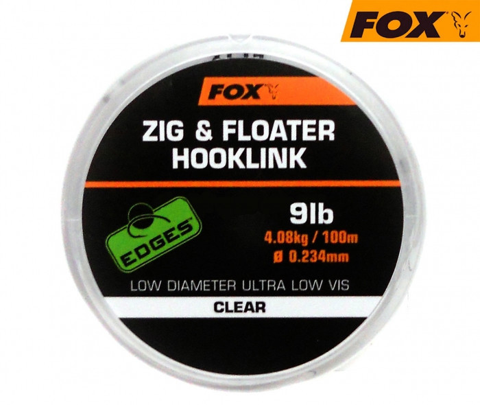 Поводочний матеріал для Зиг-Ріг Fox Zig & Floater Hooklink 10lb/0.26mm