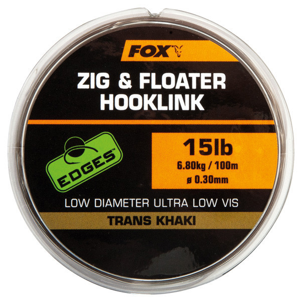 Поводочний матеріал для Зиг-Ріг Fox Zig & Floater Hooklink 12lb/0.28mm