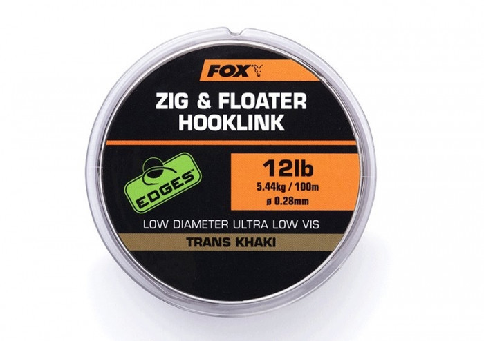 Поводочний матеріал для Зиг-Ріг Fox Zig & Floater Hooklink 15lb/0.30mm