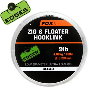 Поводочний матеріал для Зиг-Ріг Fox Zig & Floater Hooklink 15lb/0.30mm