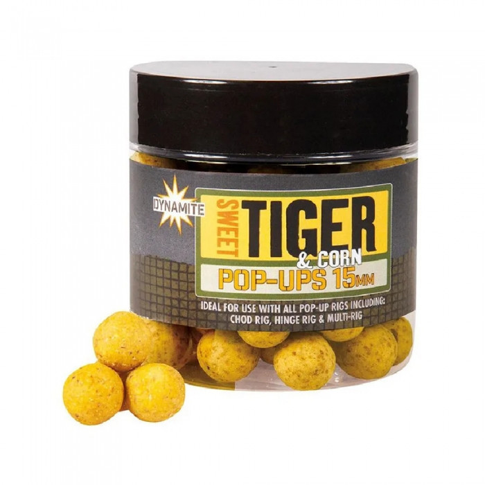 Поп-ап Dynamite Baits Pop-Up Sweet Tiger & Corn 15mm