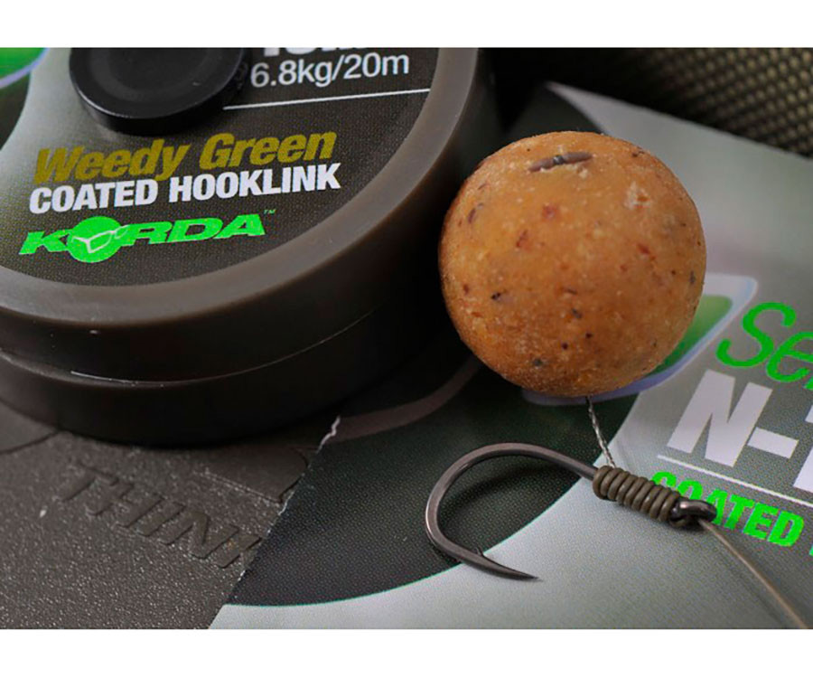 Повідцевий матеріал Korda N-Trap Semi-Stiff 20lb Green