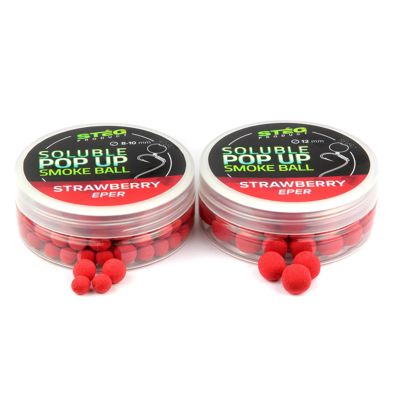 Поп-ап Steg Product Pop Up Smoke Ball Strawberry 8-10mm