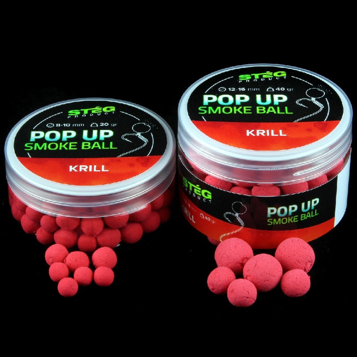Поп-ап Steg Product Pop Up Smoke Ball Krill 8-10mm