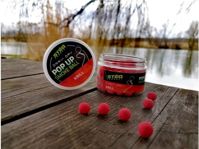 Поп-ап Steg Product Pop Up Smoke Ball Krill 8-10mm