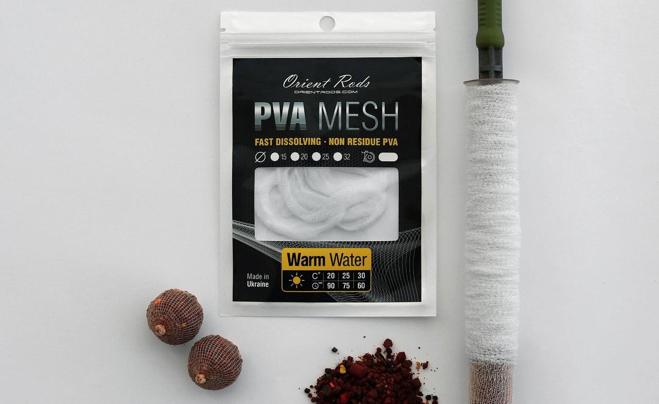 ПВА-сітка для теплої води Orient Rods PVA Mesh 25 мм 25 мм