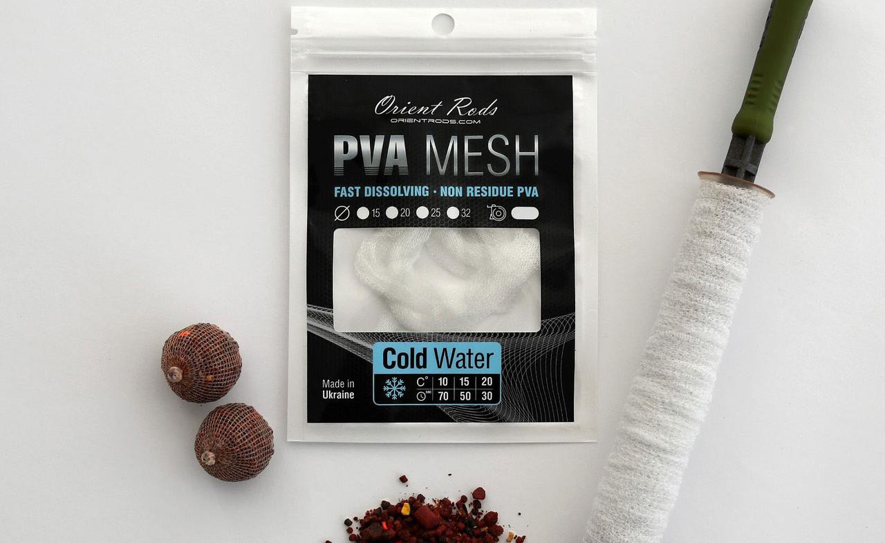 ПВА-сітка для теплої води Orient Rods PVA Mesh 25 мм 25 мм