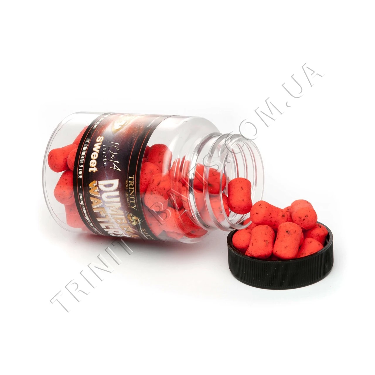 Вафтери-дамбелси Trinity Baits Sweet Line Ultra Strawberry Jam 6х10 мм