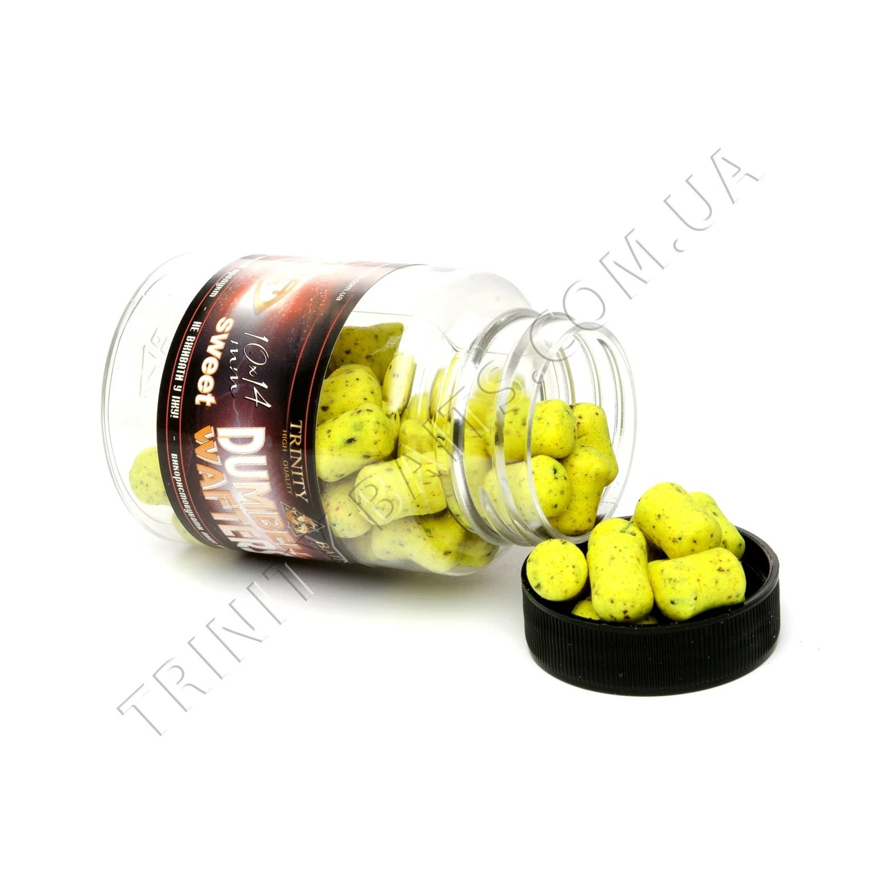 Вафтери-дамбелси Trinity Baits Sweet Line Ultra Pineapple-Butyric Acid 6х10 мм