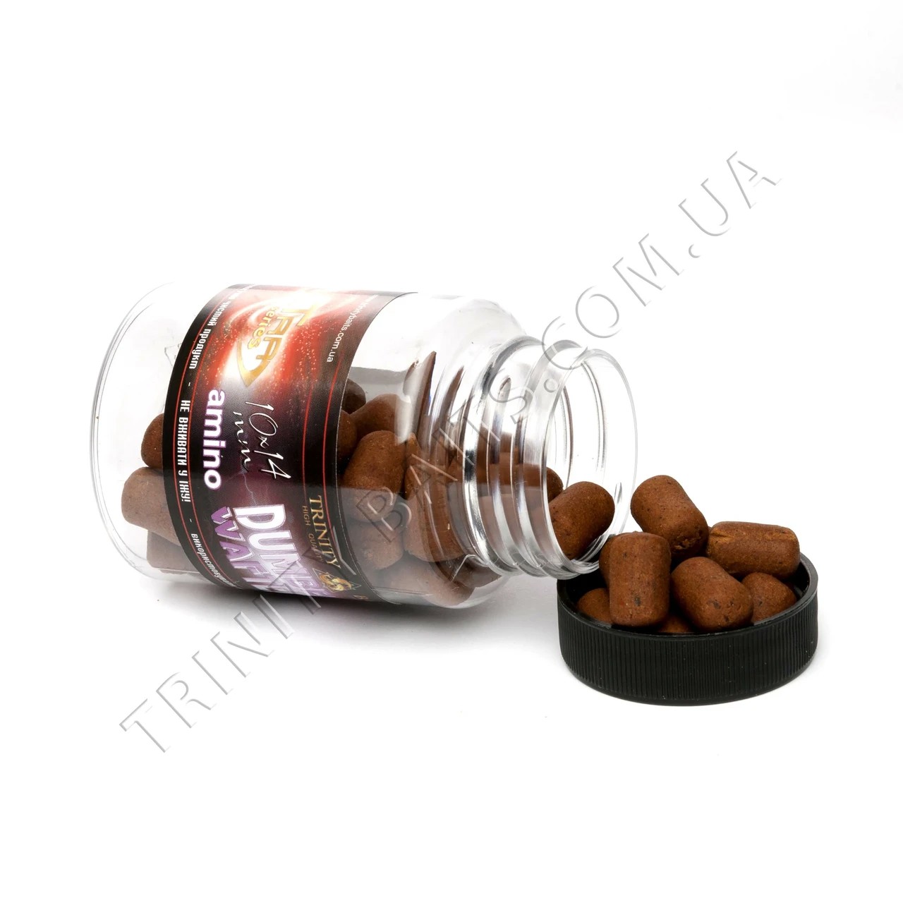 Вафтери-дамбелси Trinity Baits Amino Line Ultra Squid-Liver 8x12 мм