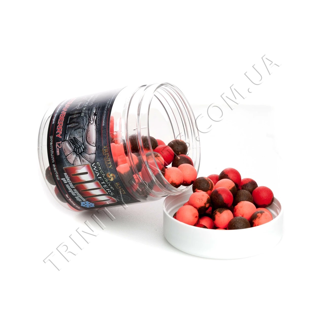Вафтери Trinity Baits Duo Krill-Strawberry 8 мм 30г