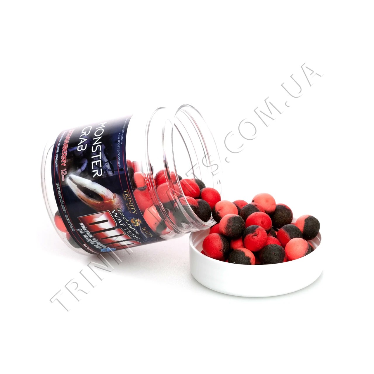 Вафтери Trinity Baits Duo Monster Crab-Strawberry 8 мм 30 г