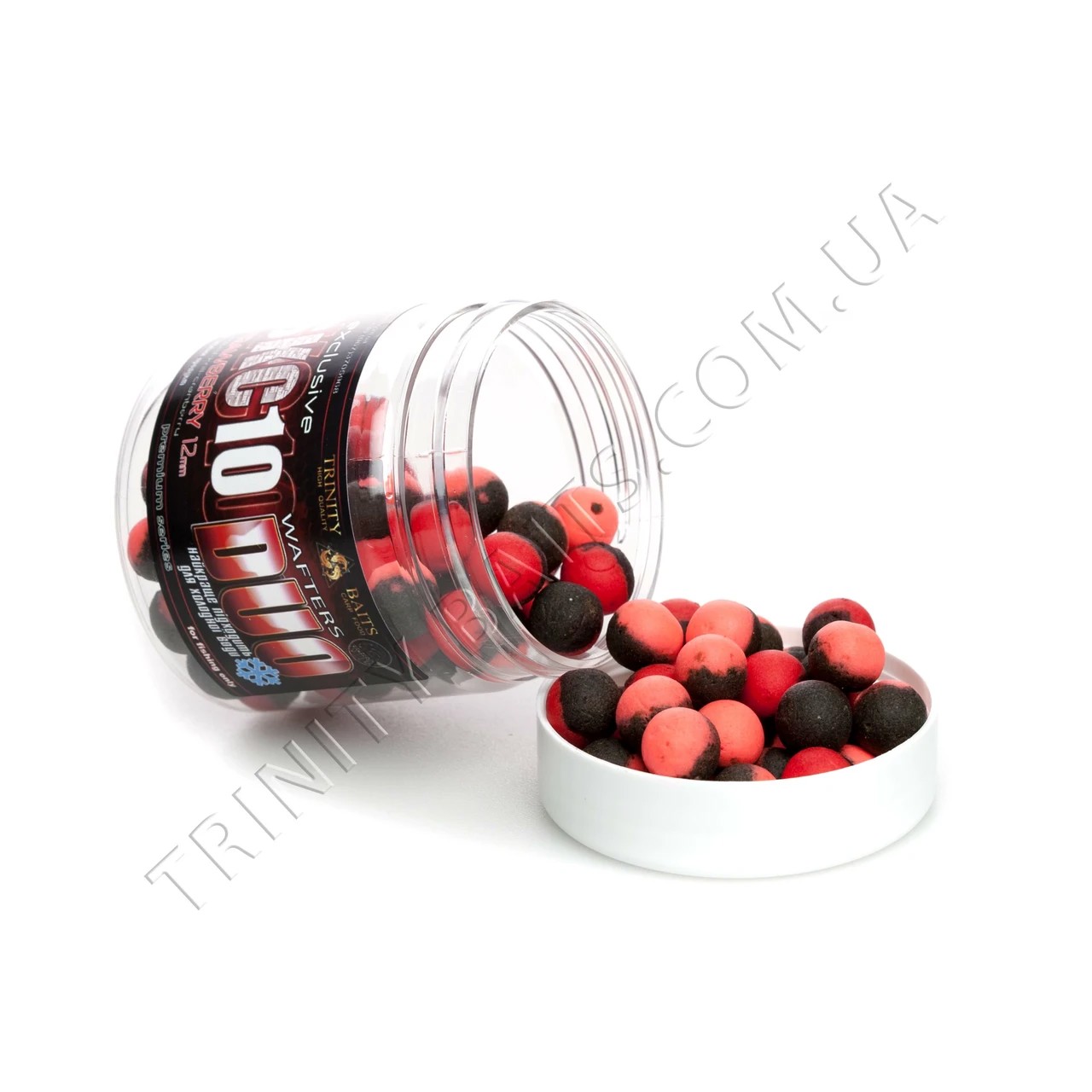 Вафтери Trinity Baits Duo SKC-10-Strawberry 12 мм 45 г