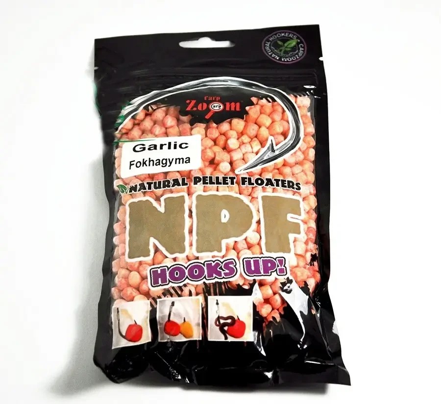 Плавальна насадка Carp Zoom Natural Pellet Floaters Mini Garlic 30г