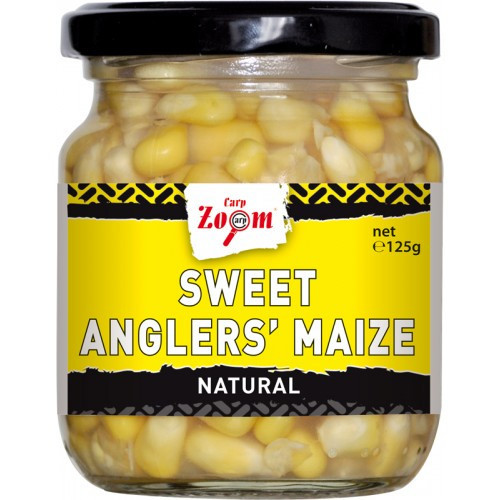 Кукурудза Carp Zoom Sweet Angler's Maize Natural 220ml 125g