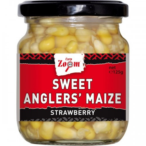 Кукурудза Carp Zoom Sweet Angler's Maize Strawberry 220ml 125g