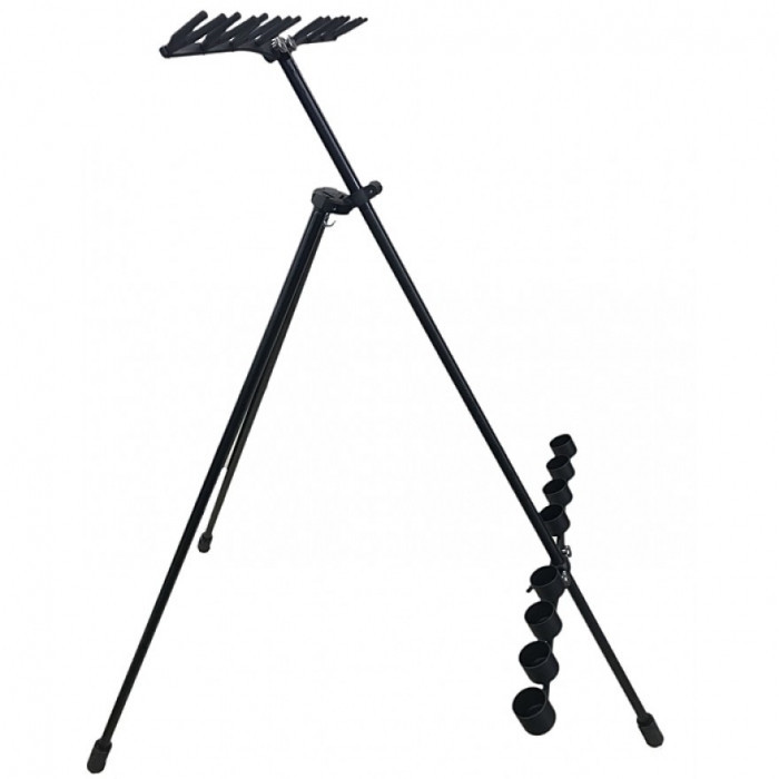 Підставка для запасних вудлищ Meccanica Vadese Tripod Mico 4/6/8 Rod Black