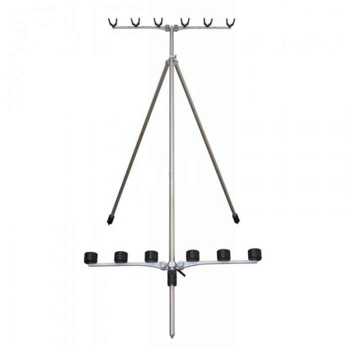 Підставка для запасних вудлищ Meccanica Vadese Tripod Mico 4/6/8 Rod Black