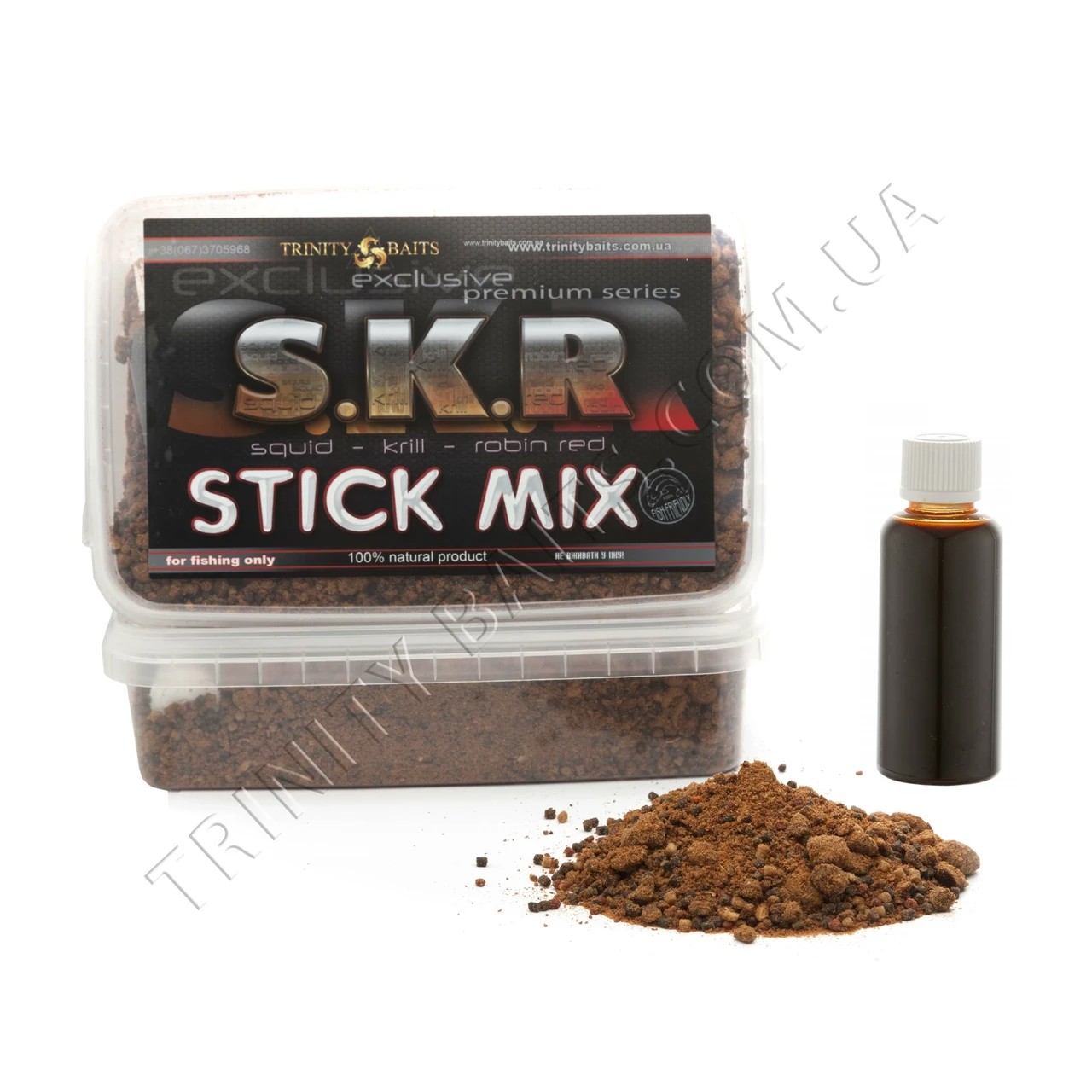 Стік-мікс Trinity Baits SKR 400г + Ліквід 60мл