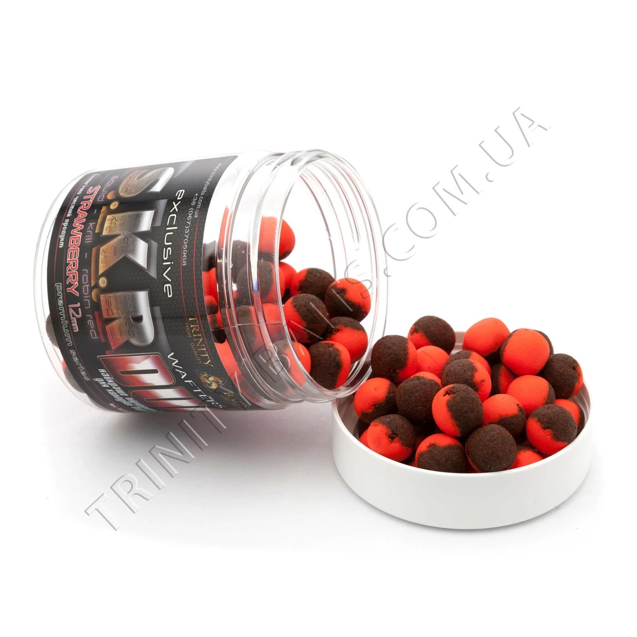 Вафтери Trinity Baits Duo SKR-Strawberry 8 мм 30г