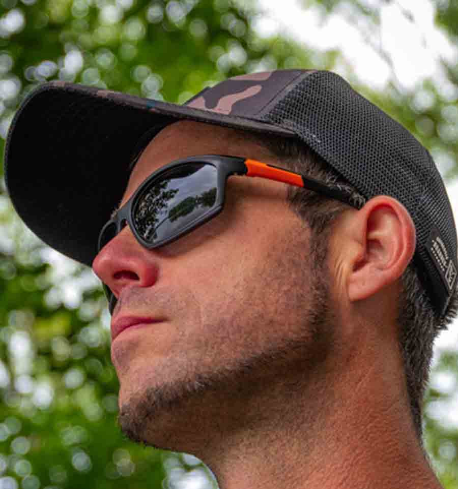 Сонцезахисні окуляри Fox Collection Black/Orange with Grey Lens