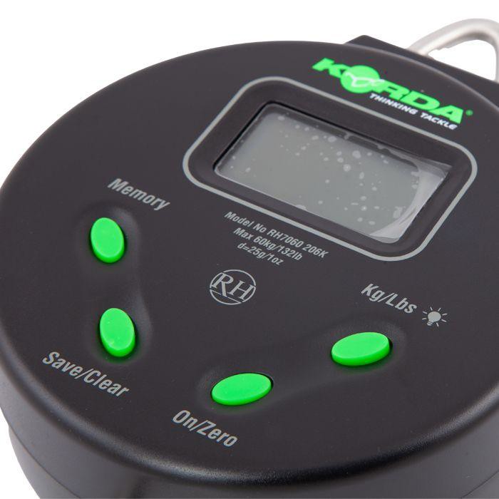 Ваги цифрові Korda Digital Scale 132lb/60kg